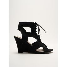 JUSTFAB - Sandales/Nu pieds noir en textile - Femme - Taille 38 - Modz