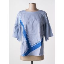 MARELLA - Blouse bleu en coton - Femme - Taille 46 - Modz