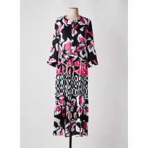 FABER - Robe longue noir en viscose - Femme - Taille 42 - Modz