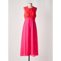 VILAGALLO - Robe longue rose en polyester - Femme - Taille 40 - Modz