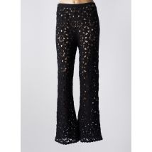 TWINSET - Pantalon droit noir en coton - Femme - Taille 42 - Modz
