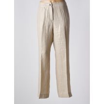 MARELLA - Pantalon chino beige en lin - Femme - Taille 46 - Modz