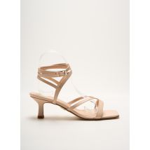 ANNA VIRGILI - Sandales/Nu pieds beige en cuir - Femme - Taille 36 - Modz