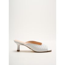 ANNA VIRGILI - Mules/Sabots blanc en cuir - Femme - Taille 38 - Modz