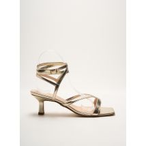 ANNA VIRGILI - Sandales/Nu pieds or en cuir - Femme - Taille 37 - Modz