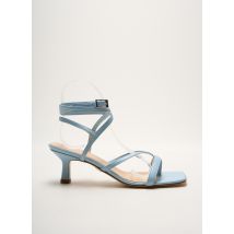 ANNA VIRGILI - Sandales/Nu pieds bleu en cuir - Femme - Taille 37 - Modz