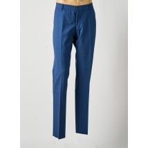 BRUNO SAINT HILAIRE - Pantalon droit bleu en laine - Homme - Taille W38 - Modz