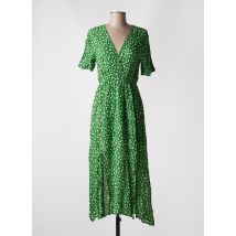 GOA - Robe longue vert en viscose - Femme - Taille 38 - Modz