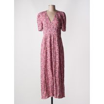 ANGE - Robe longue rose en viscose - Femme - Taille 36 - Modz