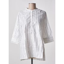 GERARD DAREL - Blouse argent en coton - Femme - Taille 42 - Modz