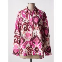 STELLA FOREST - Chemisier rose en coton - Femme - Taille 42 - Modz