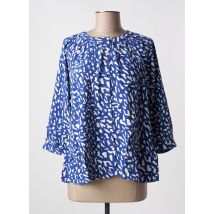 ANGE - Chemisier bleu en viscose - Femme - Taille 36 - Modz