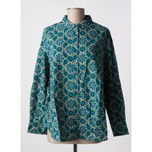 BELLA JONES - Chemisier bleu en coton - Femme - Taille 36 - Modz