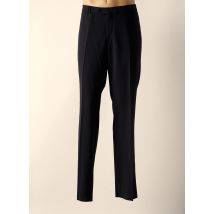 BRUNO SAINT HILAIRE - Pantalon droit bleu en laine - Homme - Taille 52 - Modz