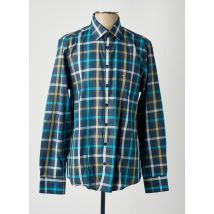 JUPITER - Chemise manches longues vert en coton - Homme - Taille M - Modz