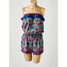 ALLER SIMPLEMENT - Combishort bleu en viscose - Femme - Taille 40 - Modz
