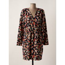 ICHI - Robe mi-longue bleu en polyester - Femme - Taille 38 - Modz