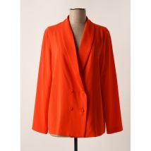 IMPERIAL - Blazer orange en polyester - Femme - Taille 38 - Modz