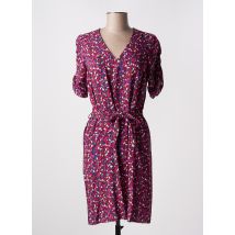 I.CODE (By IKKS) - Robe mi-longue rouge en viscose - Femme - Taille 34 - Modz