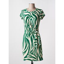 MORGAN - Robe mi-longue vert en polyester - Femme - Taille 36 - Modz