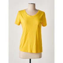 FELINO - T-shirt jaune en coton - Femme - Taille 40 - Modz