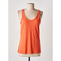 FELINO - Débardeur orange en coton - Femme - Taille 40 - Modz