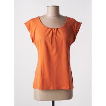 MAXMARA - Top orange en lyocell - Femme - Taille 38 - Modz