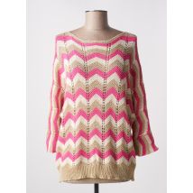 FREE - Pull rose en acrylique - Femme - Taille TU - Modz