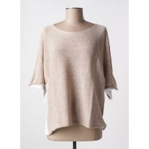 M - Pull marron en acrylique - Femme - Taille TU - Modz