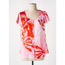 AGATHE & LOUISE - Chemisier rose en viscose - Femme - Taille 42 - Modz