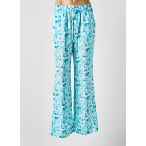 TIFFOSI - Pantalon large bleu en polyester - Femme - Taille 38 - Modz