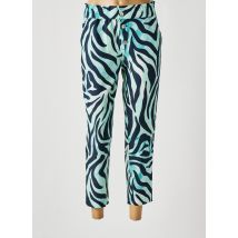 LCDN - Pantalon 7/8 vert en polyester - Femme - Taille 38 - Modz