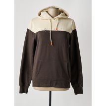 KINGSLAND - Sweat-shirt à capuche marron en coton - Femme - Taille 38 - Modz