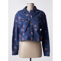 WRANGLER - Veste casual bleu en coton - Femme - Taille 34 - Modz