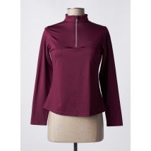MONTAR - T-shirt rouge en polyester - Femme - Taille 34 - Modz