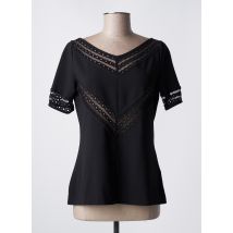 TRUSSARDI JEANS - Top noir en polyester - Femme - Taille 36 - Modz
