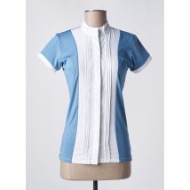 FLAGS & CUP - Chemisier bleu en polyester - Femme - Taille 34 - Modz