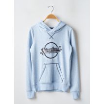 KINGSLAND - Sweat-shirt à capuche bleu en coton - Femme - Taille 32 - Modz