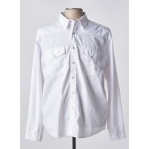 LAST REBELS - Chemise manches longues blanc en polyester - Homme - Taille XL - Modz