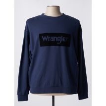 WRANGLER - Sweat-shirt bleu en coton - Homme - Taille L - Modz