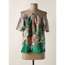 GREGORY PAT - Top vert en polyester - Femme - Taille 36 - Modz
