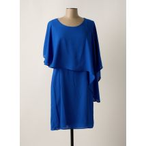 GREGORY PAT - Robe mi-longue bleu en polyester - Femme - Taille 44 - Modz