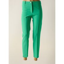 ESTEL COLLECTION - Pantalon 7/8 vert en polyester - Femme - Taille 38 - Modz