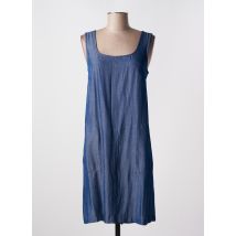 MASSANA - Robe mi-longue bleu en polyester - Femme - Taille 38 - Modz