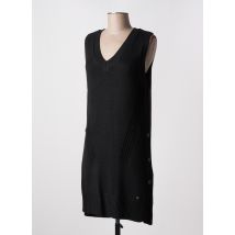 BROADWAY - Robe pull noir en acrylique - Femme - Taille 40 - Modz