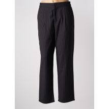 BROADWAY - Pantalon droit noir en polyester - Femme - Taille 40 - Modz
