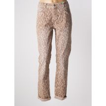 STREET ONE - Pantalon slim marron en coton - Femme - Taille TU - Modz