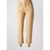 C'EST BEAU LA VIE - Jean coupe Mom beige en coton - Femme - Taille 36 - Modz