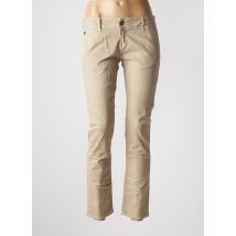 SIXTY SEVEN - Pantalon chino beige en coton - Femme - Taille W26 - Modz