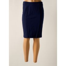 TRUSSARDI JEANS - Jupe mi-longue bleu en viscose - Femme - Taille 38 - Modz